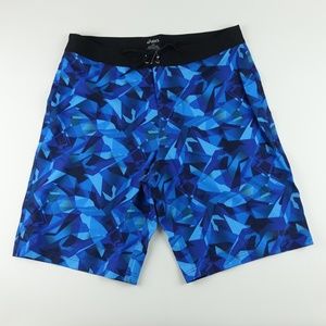 ASICS Men Pierside Board Shorts Graphite A2701